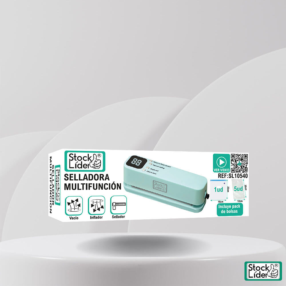 ¡Sella, conserva y ahorra! Selladora Multifunción