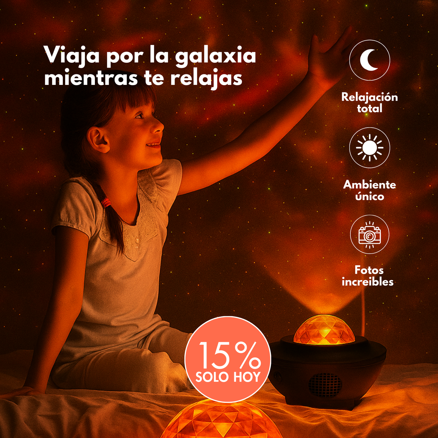 Tu propio universo en segundos.