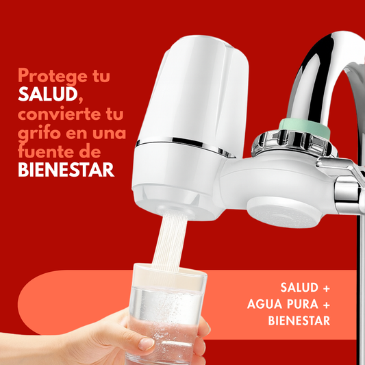 Agua pura y segura al instante, tu salud empieza aquí.