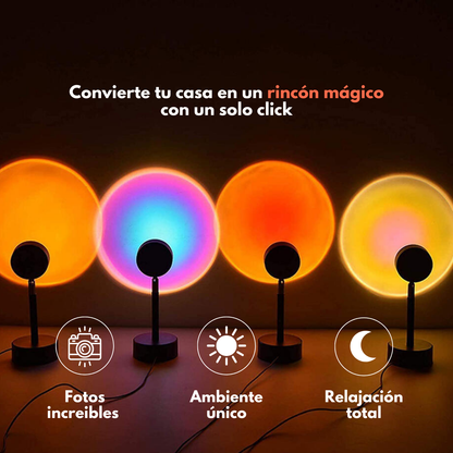 Tu rincón favorito ahora con la magia del atardecer