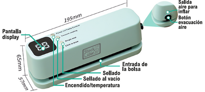 ¡Sella, conserva y ahorra! Selladora Multifunción