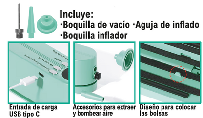 ¡Sella, conserva y ahorra! Selladora Multifunción